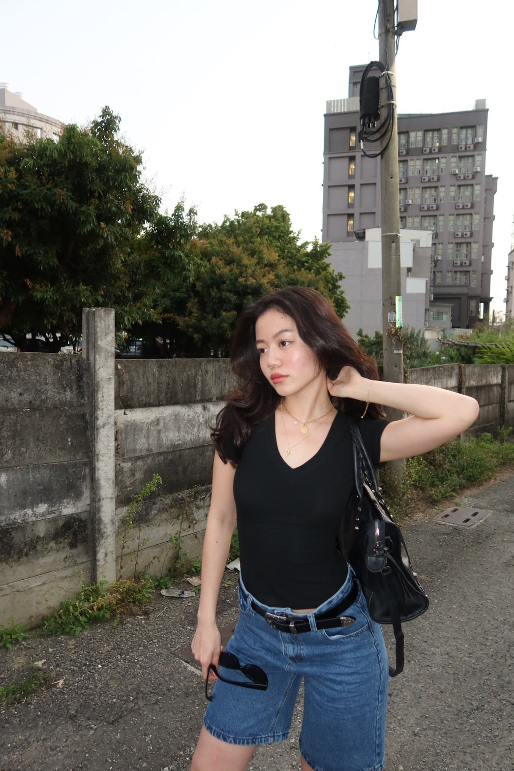 本次必買!!𝐕𝐢𝐧𝐭𝐚𝐠𝐞 𝐃𝐞𝐧𝐢𝐦 𝐉𝐨𝐫𝐭𝐬👖超好看的復古藍🍎