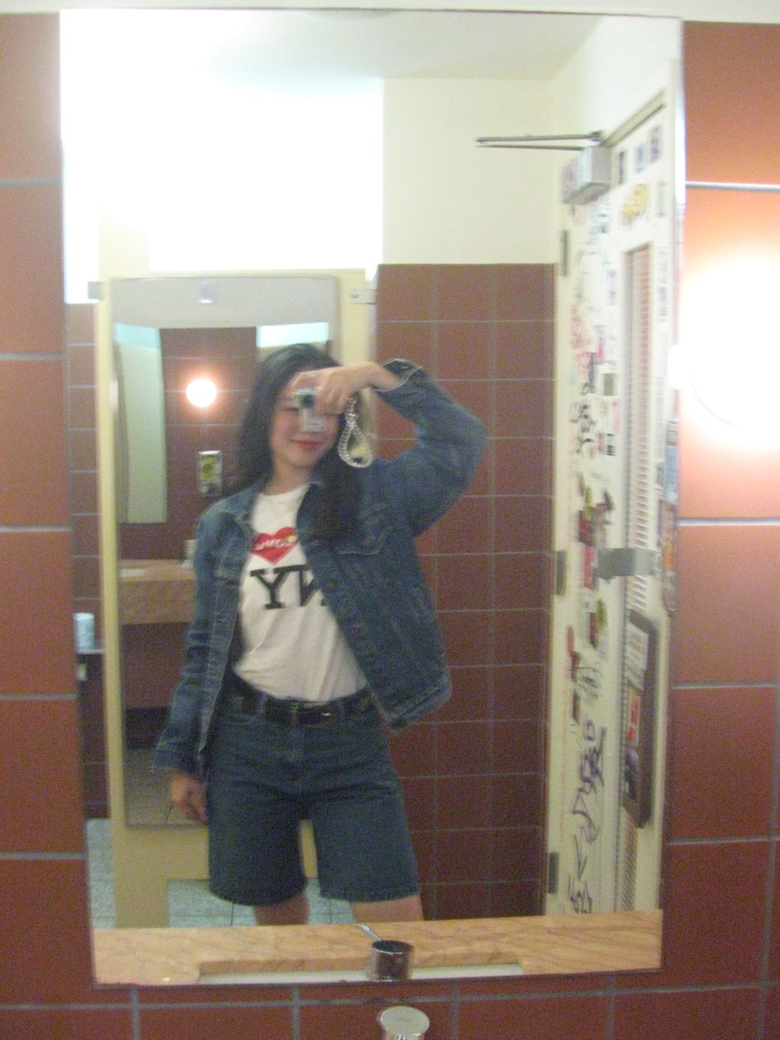 本次必買!!𝐕𝐢𝐧𝐭𝐚𝐠𝐞 𝐃𝐞𝐧𝐢𝐦 𝐉𝐨𝐫𝐭𝐬👖超好看的復古藍🍎
