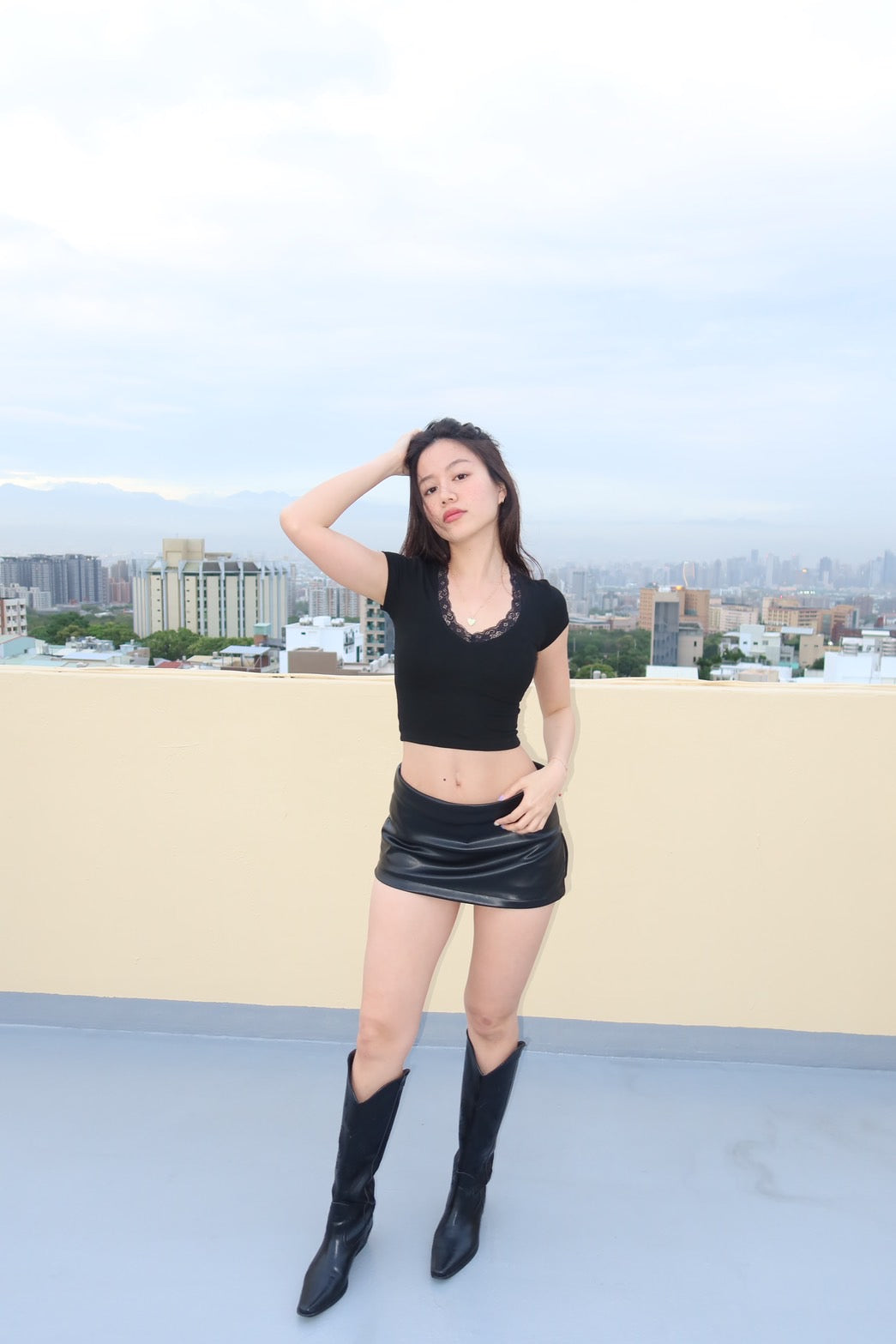 本期必買🎱辣死𝐦𝐢𝐧𝐢 𝐥𝐞𝐚𝐭𝐡𝐞𝐫 𝐬𝐤𝐢𝐫𝐭🔥