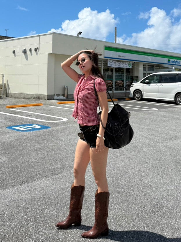 本期大必買!!超好看美式復古低腰牛仔短褲🤤⭐️🎱