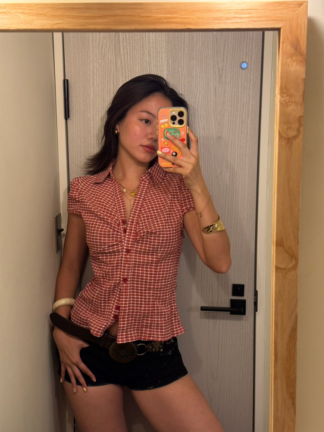 本期大必買!!超好看美式復古低腰牛仔短褲🤤⭐️🎱