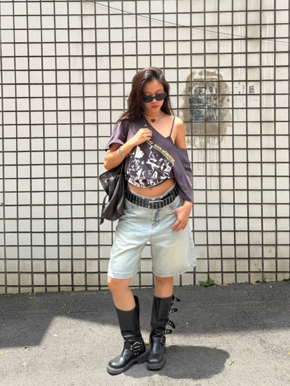 本期大必買🫐超好看淺藍色Jorts⭐️