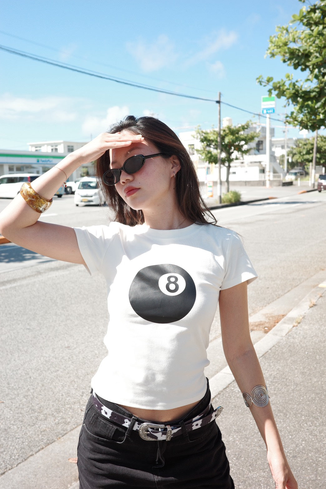 超好看⭐️美式復古純棉撞球🎱印刷踢☁️