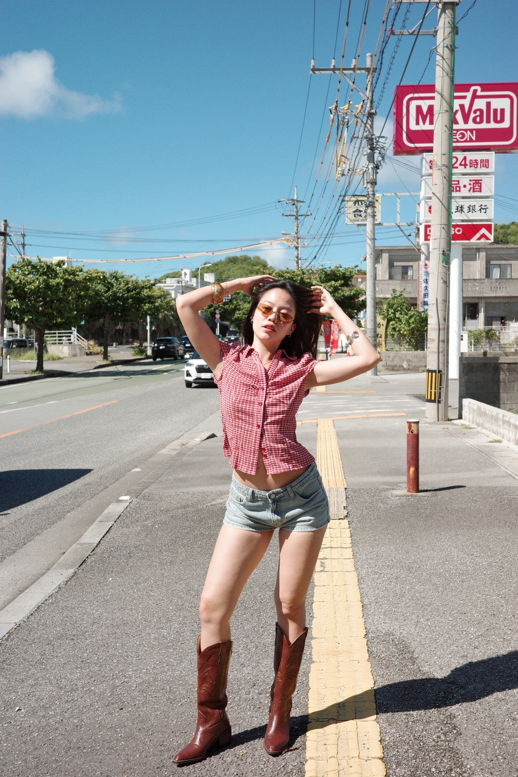 本期大必買!!超好看美式復古低腰牛仔短褲🤤⭐️🫐