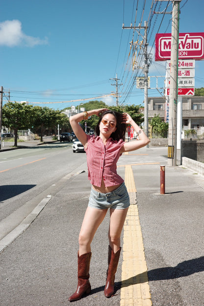 本期大必買!!超好看美式復古低腰牛仔短褲🤤⭐️🫐