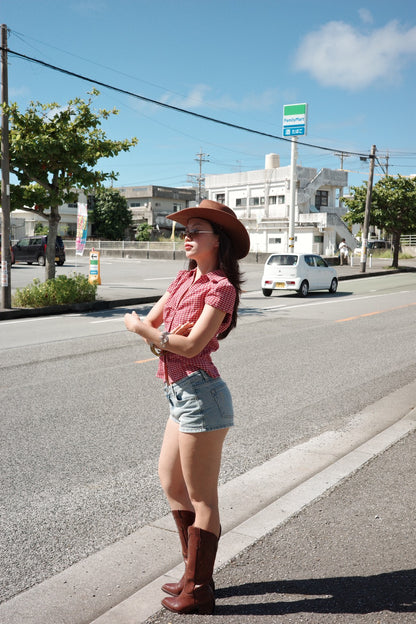 本期大必買!!超好看美式復古低腰牛仔短褲🤤⭐️🫐