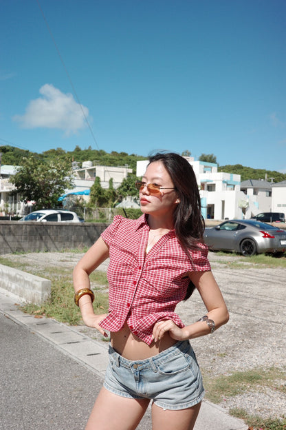 本期大必買!!超好看美式復古低腰牛仔短褲🤤⭐️🫐