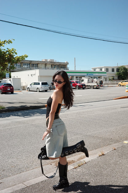 本期大必買🫐超好看淺藍色Jorts⭐️