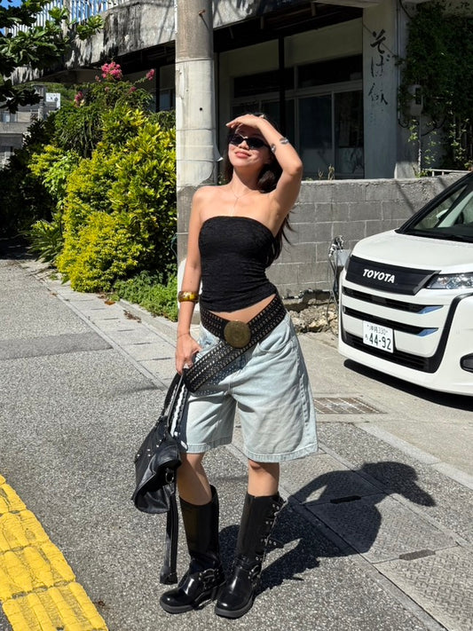 本期大必買🫐超好看淺藍色Jorts⭐️