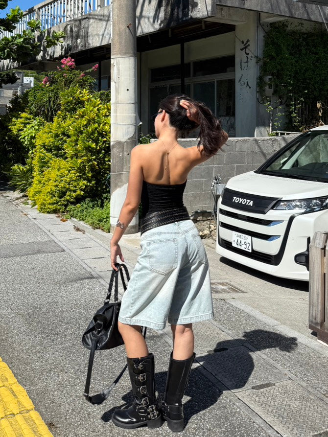 本期大必買🫐超好看淺藍色Jorts⭐️