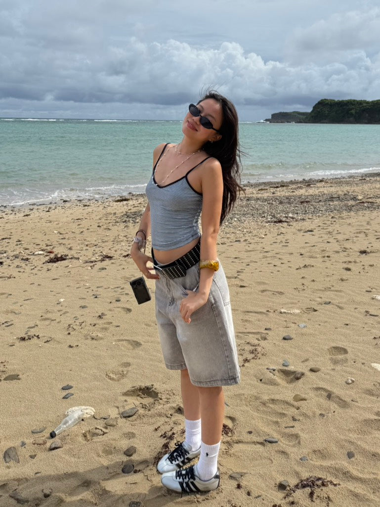 本期大必買🫐超好看淺牛仔灰💿Jorts⭐️