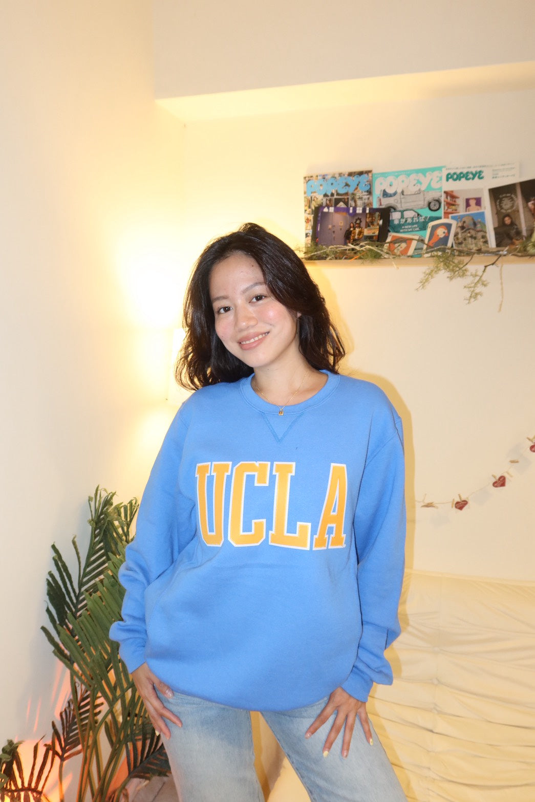 🏫🏈UCLA 藍大Logo 厚磅刺繡經典大學踢⭐️💙