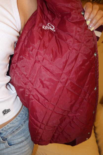 128th Air Refueling wing 酒紅色美製🇺🇸教練外套✈️