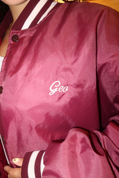 128th Air Refueling wing 酒紅色美製🇺🇸教練外套✈️