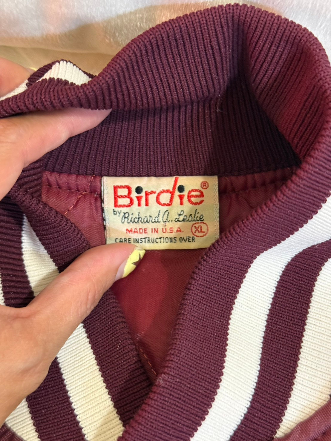 128th Air Refueling wing 酒紅色美製🇺🇸教練外套✈️