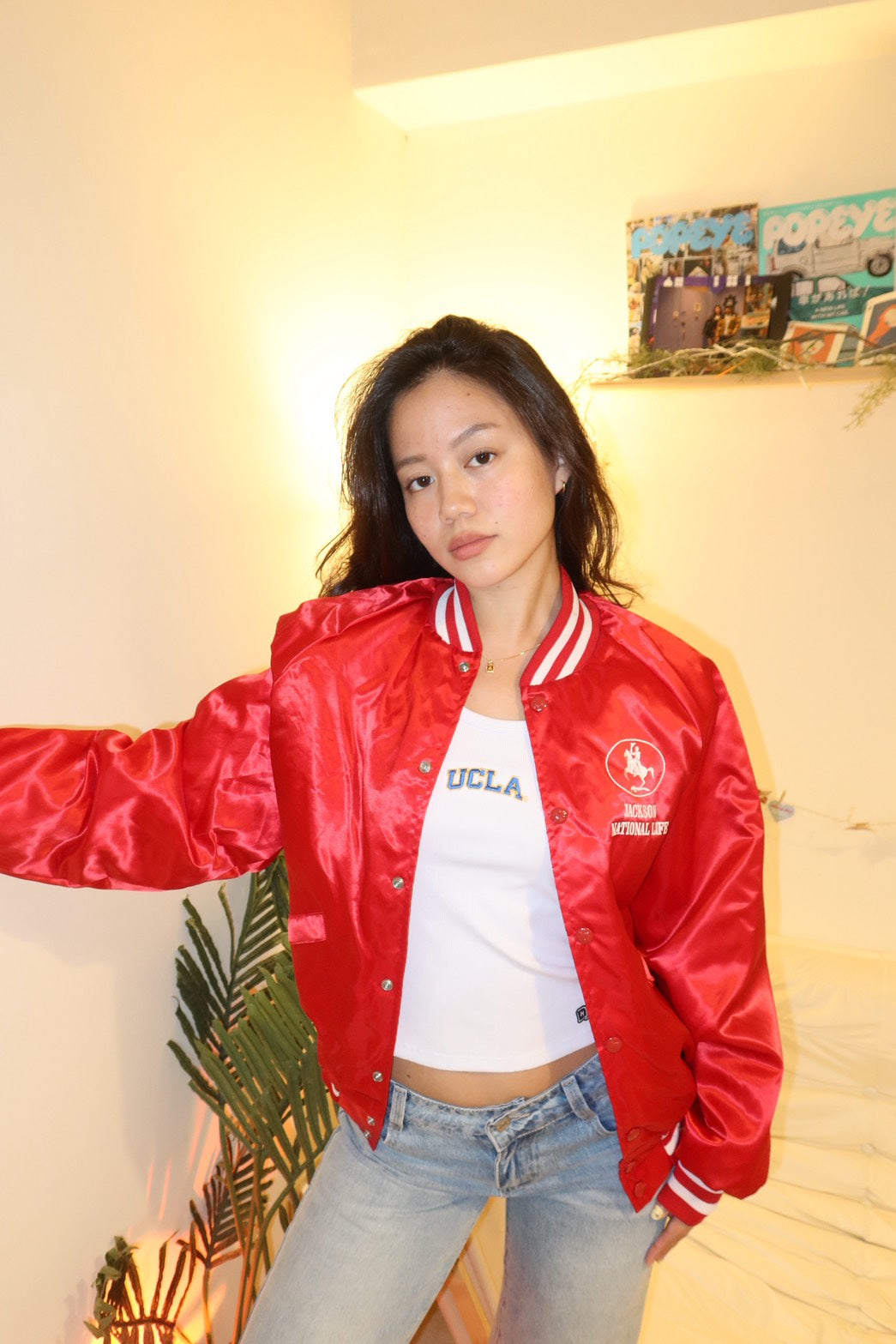 美式復古❤️‍🔥紅色美製🇺🇸教練外套🏈