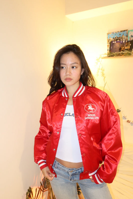 美式復古❤️‍🔥紅色美製🇺🇸教練外套🏈