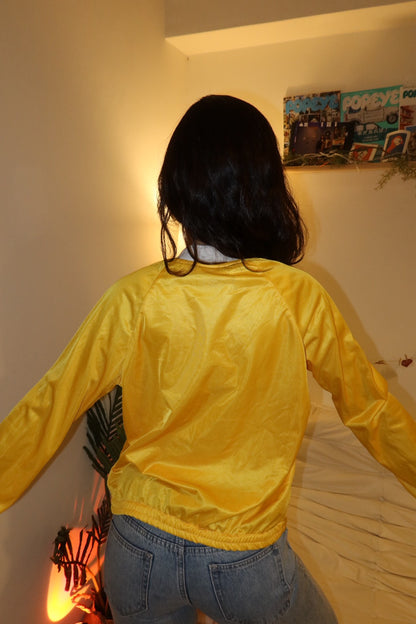 洛杉磯Lakers 經典美製!!🇺🇸黃紫拼色運動外套🏀收藏級!!