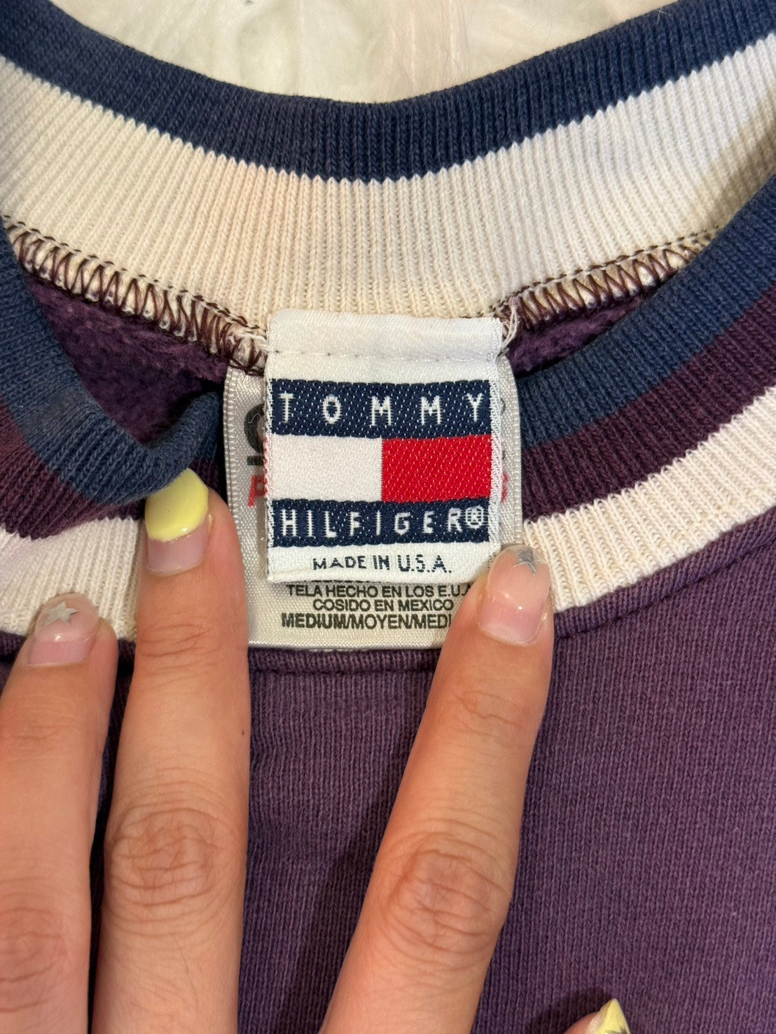 Tommy 超特別美製🇺🇸復古紫色大學踢🍬