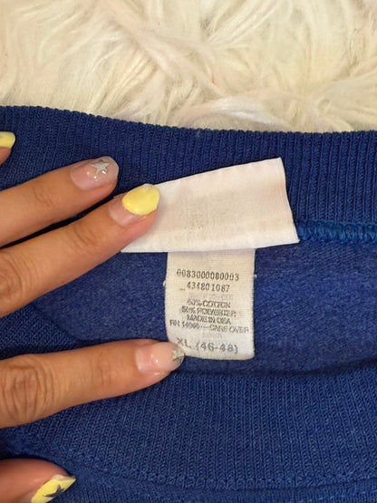 UCLA古著美製🇺🇸老大學踢💙經典印刷🏫