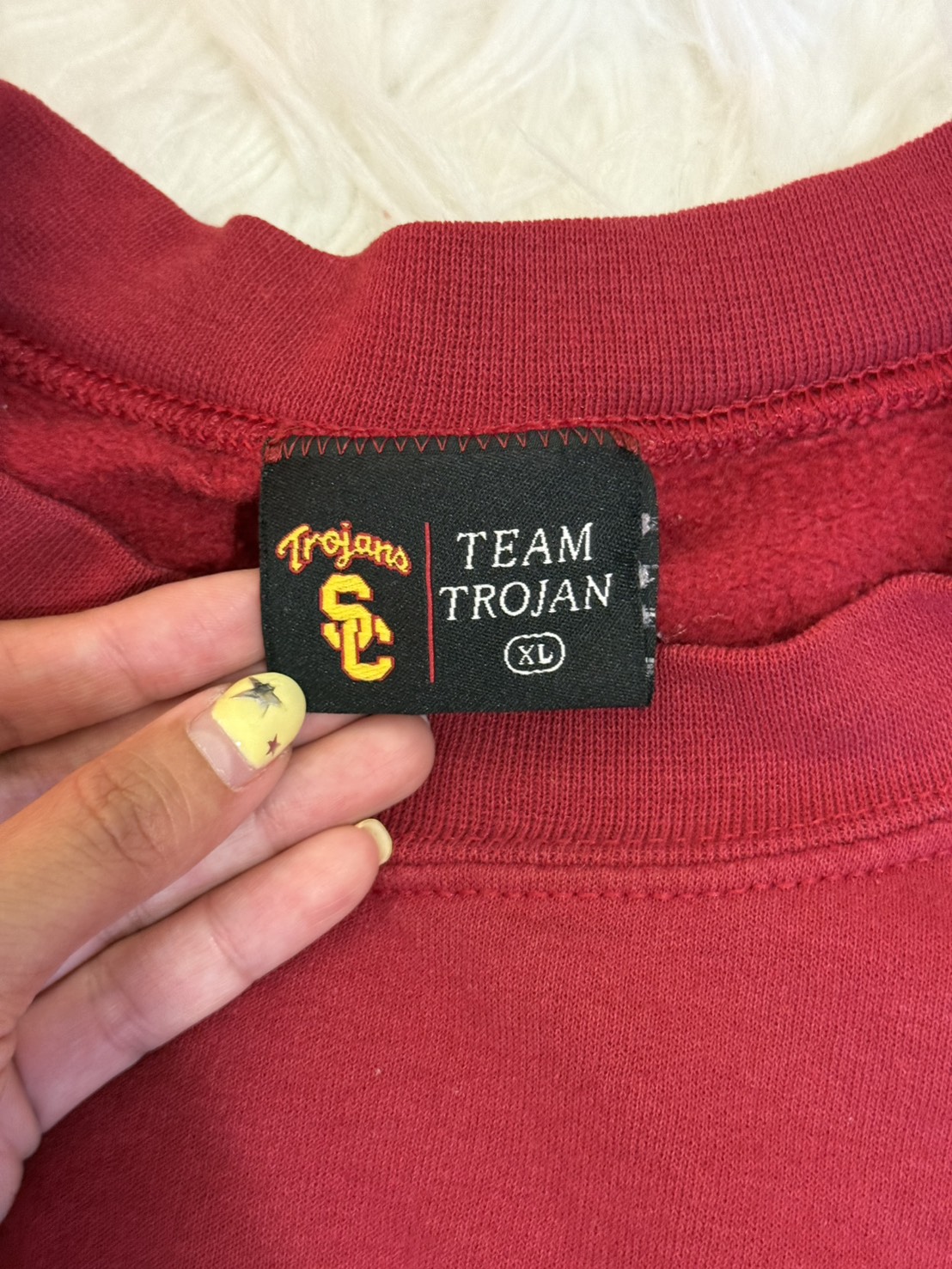 超好看😭USC美式復古冠軍🏆紀念款2003刺繡大學踢🏈