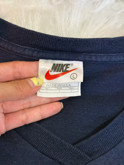 Nike 古著美製🇺🇸深藍色大踢📖