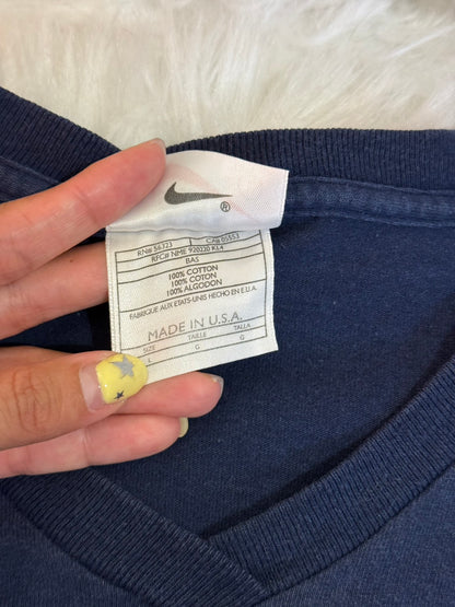 Nike 古著美製🇺🇸深藍色大踢📖