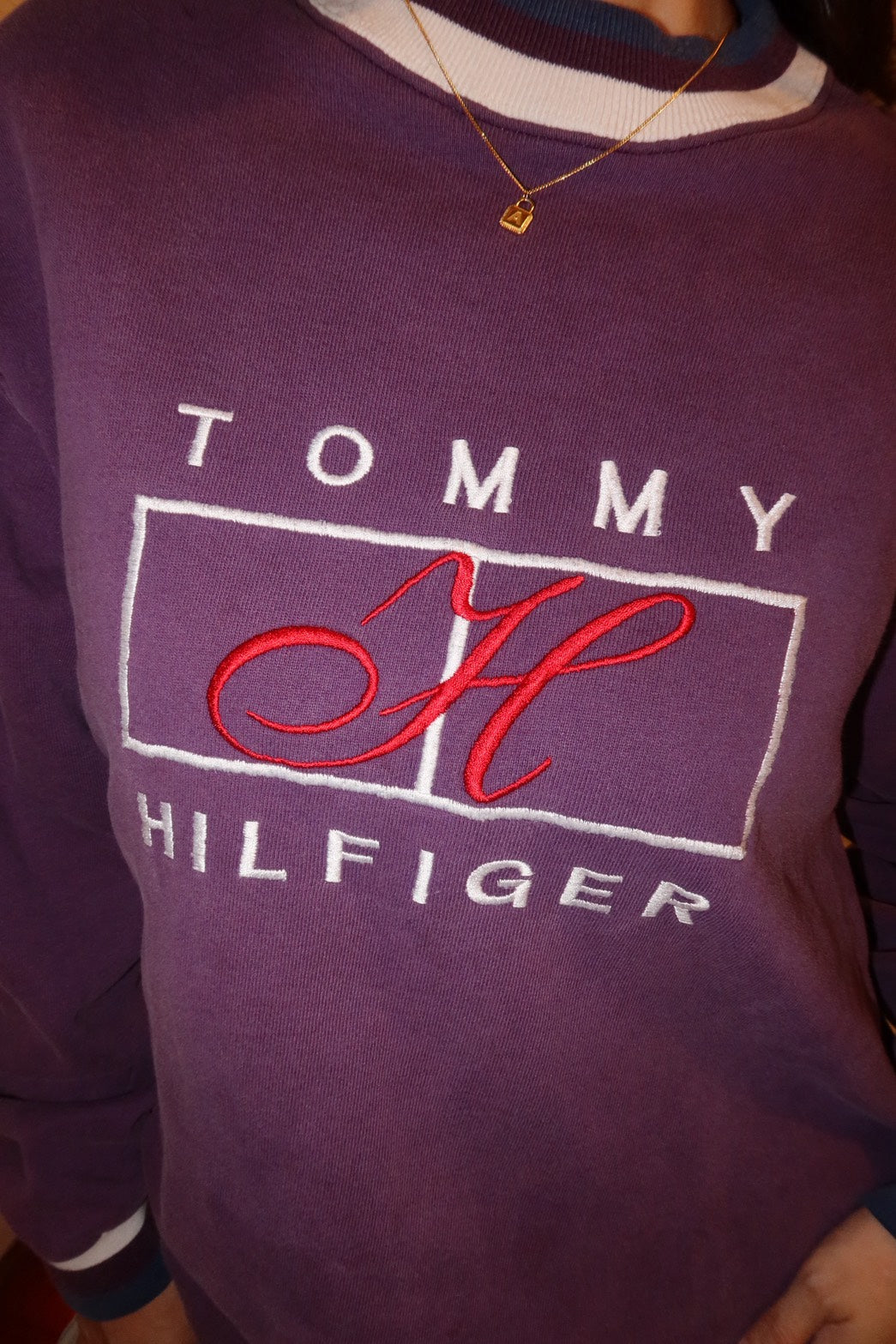 Tommy 超特別美製🇺🇸復古紫色大學踢🍬