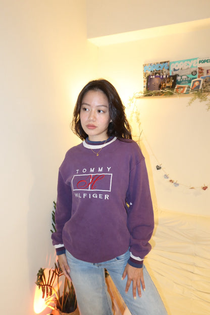 Tommy 超特別美製🇺🇸復古紫色大學踢🍬
