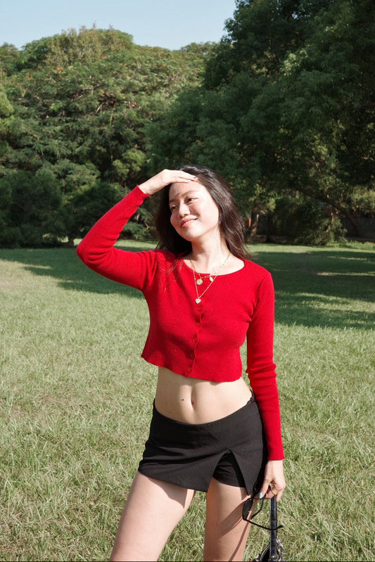 本期必買🍂☕️早秋必備短版針織小外套🧶3 colors✨