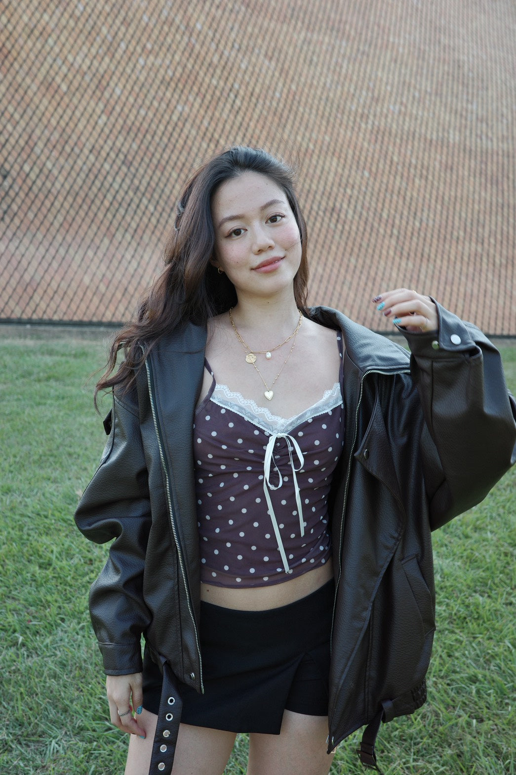 𝑩𝒓𝒐𝒘𝒏 𝑷𝒐𝒍𝒌𝒂 𝑫𝒐𝒕 𝑻𝒂𝒏𝒌🤎🎀（超美🧸