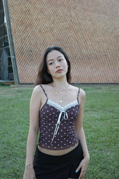 𝑩𝒓𝒐𝒘𝒏 𝑷𝒐𝒍𝒌𝒂 𝑫𝒐𝒕 𝑻𝒂𝒏𝒌🤎🎀（超美🧸