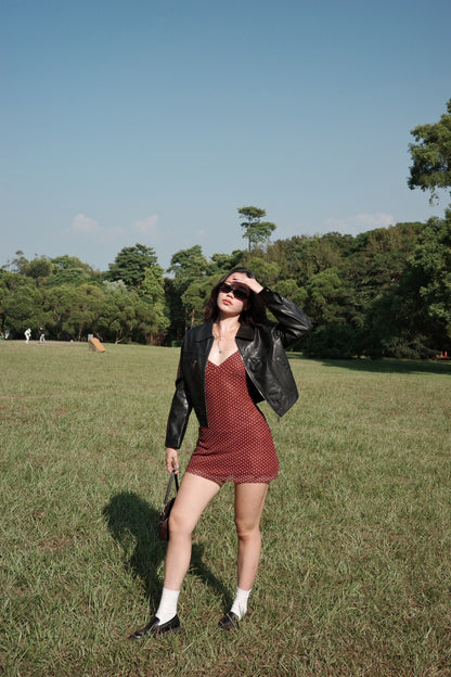 𝐂𝐨𝐟𝐟𝐞𝐞 𝐝𝐚𝐭𝐞☕️𝐛𝐫𝐨𝐰𝐧 𝐏𝐨𝐥𝐤𝐚 𝐝𝐨𝐭 𝐝𝐫𝐞𝐬𝐬🤎🧸