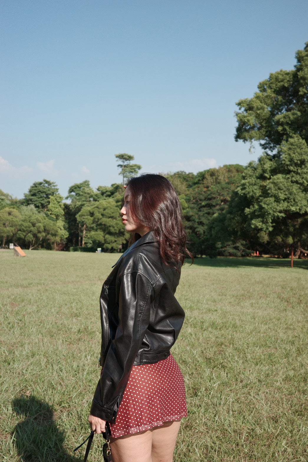 ♟️短版翻領黑色皮衣夾克外套📰🖤