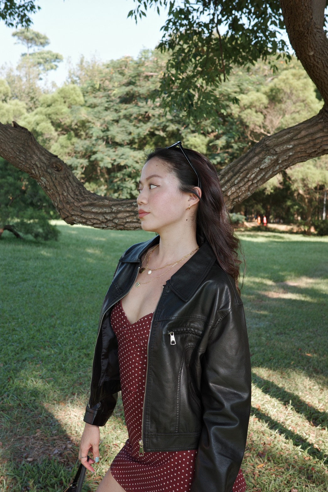 ♟️短版翻領黑色皮衣夾克外套📰🖤