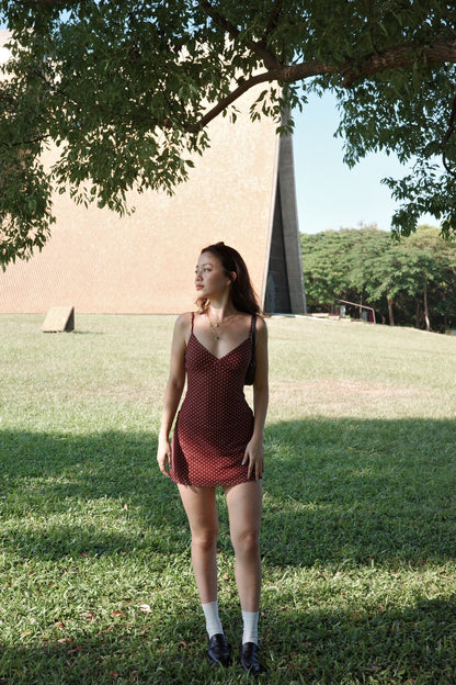 𝐂𝐨𝐟𝐟𝐞𝐞 𝐝𝐚𝐭𝐞☕️𝐛𝐫𝐨𝐰𝐧 𝐏𝐨𝐥𝐤𝐚 𝐝𝐨𝐭 𝐝𝐫𝐞𝐬𝐬🤎🧸