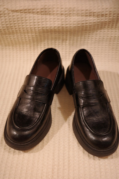 本期必買♟️百搭美式復古羊皮霧面𝐋𝐨𝐚𝐟𝐞𝐫 👞☕️