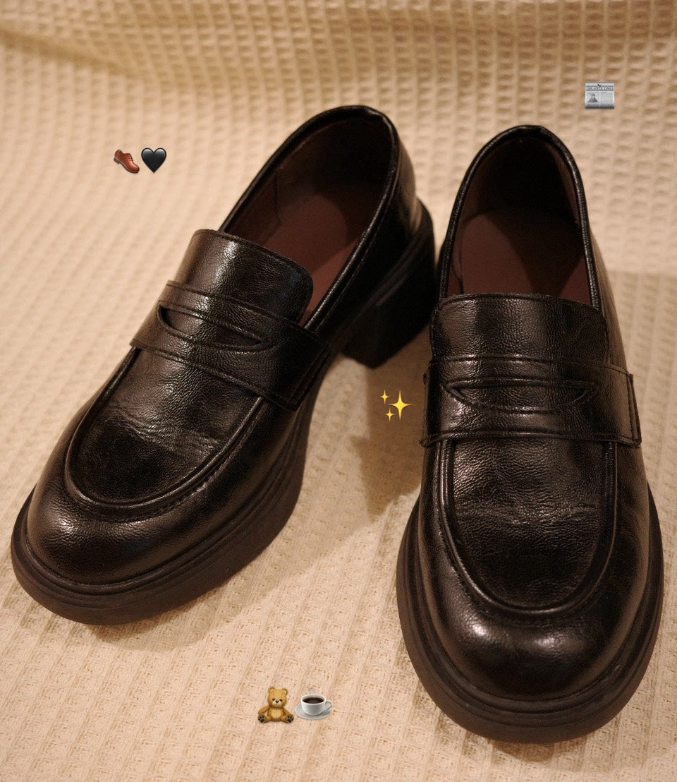 本期必買♟️百搭美式復古羊皮霧面𝐋𝐨𝐚𝐟𝐞𝐫 👞☕️