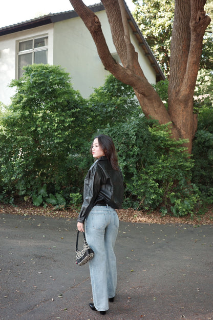 本期必買!!👖美式復古淺藍色低腰直筒牛仔褲💌⭐️