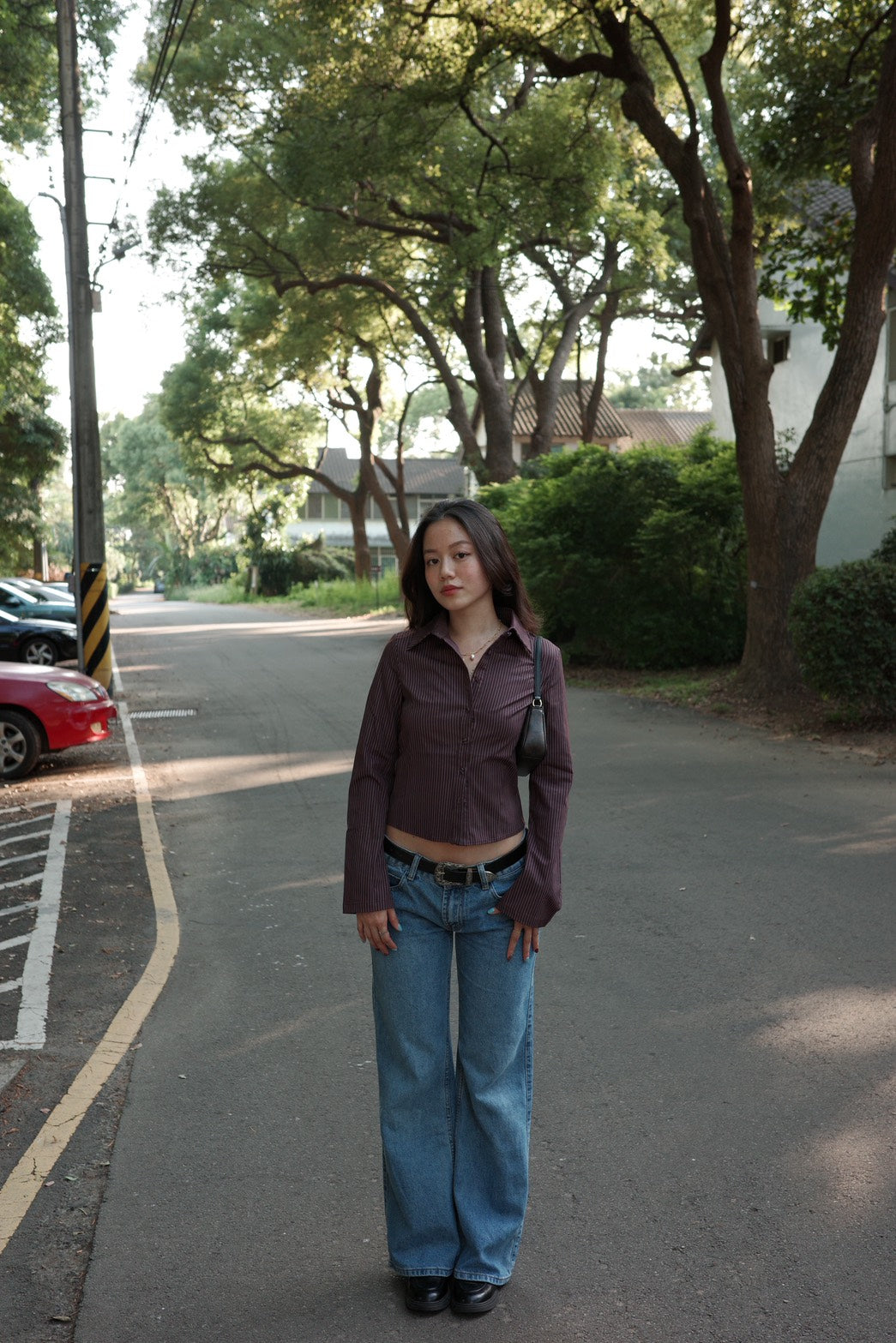 本期大必買!!超好看👖中藍色低腰直筒牛仔褲📰