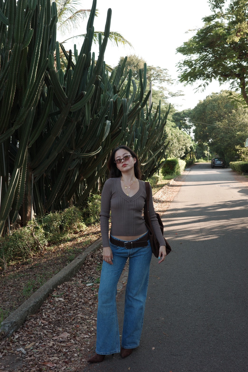 本期大必買!!超好看👖中藍色低腰直筒牛仔褲📰