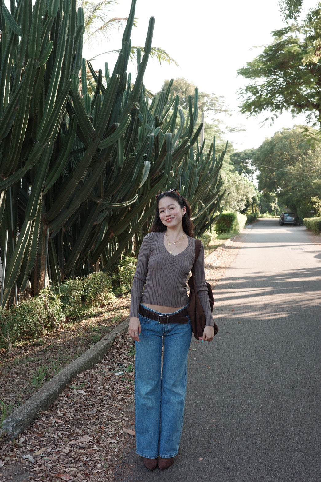 本期大必買!!超好看👖中藍色低腰直筒牛仔褲📰