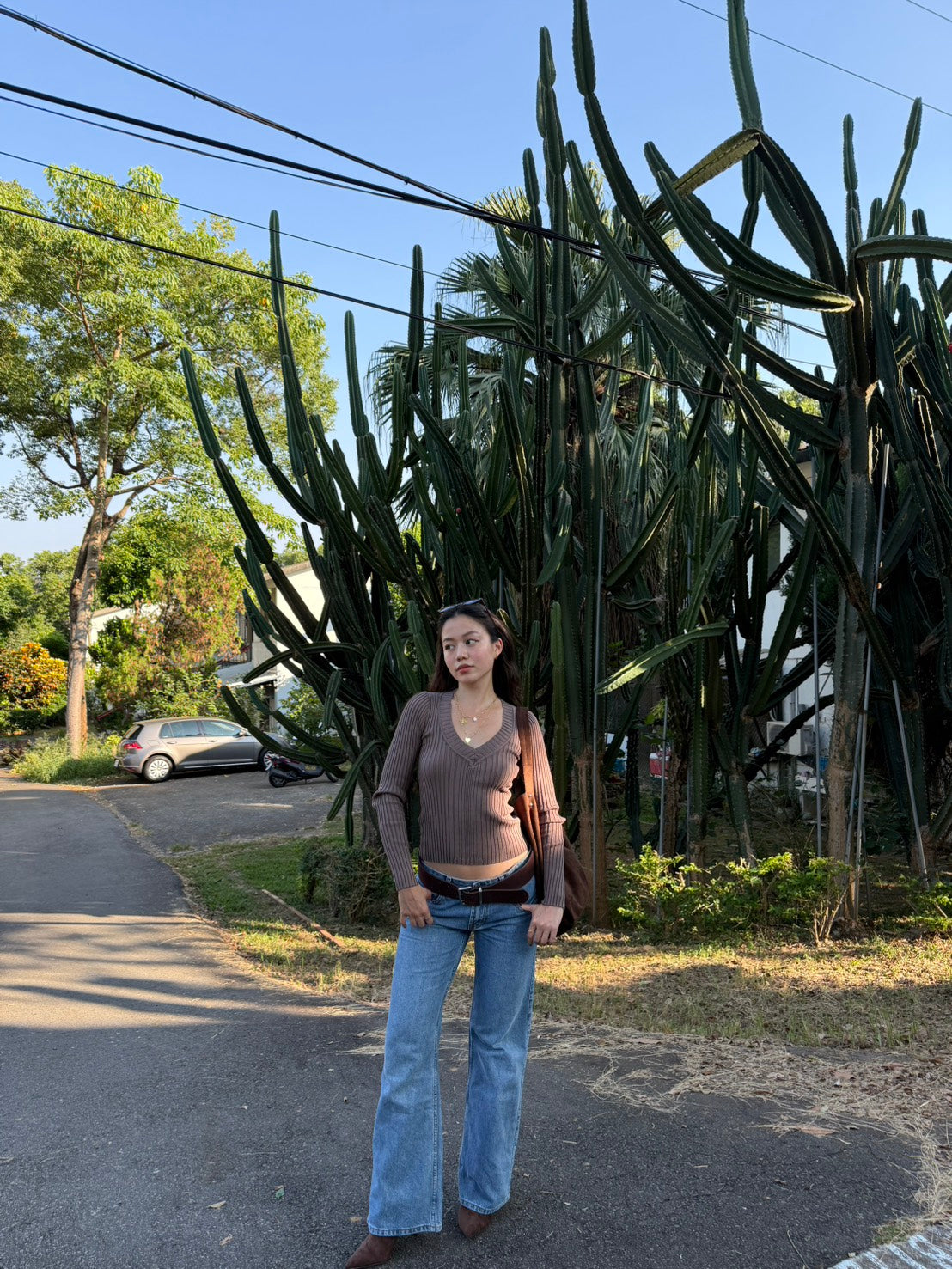 本期大必買!!超好看👖中藍色低腰直筒牛仔褲📰