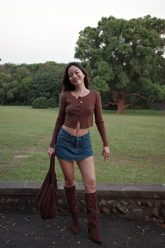 美式復古牛仔短褲裙📰🧸