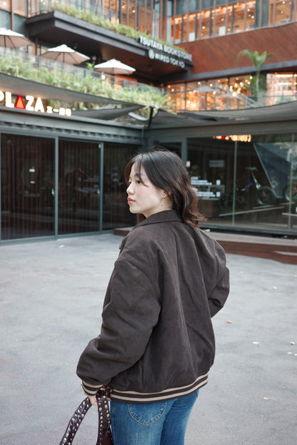 限量款!必買!!🧸𝐓𝐡𝐞 𝐛𝐫𝐨𝐰𝐧𝐢𝐞 𝐯𝐚𝐫𝐬𝐢𝐭𝐲 𝐣𝐚𝐜𝐤𝐞𝐭 🍫⚾️