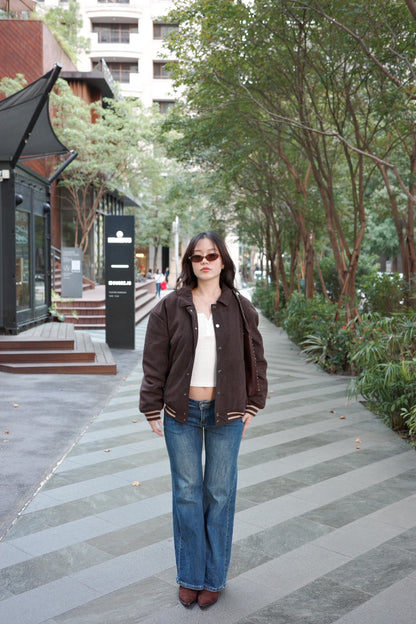 限量款!必買!!🧸𝐓𝐡𝐞 𝐛𝐫𝐨𝐰𝐧𝐢𝐞 𝐯𝐚𝐫𝐬𝐢𝐭𝐲 𝐣𝐚𝐜𝐤𝐞𝐭 🍫⚾️