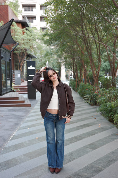 限量款!必買!!🧸𝐓𝐡𝐞 𝐛𝐫𝐨𝐰𝐧𝐢𝐞 𝐯𝐚𝐫𝐬𝐢𝐭𝐲 𝐣𝐚𝐜𝐤𝐞𝐭 🍫⚾️