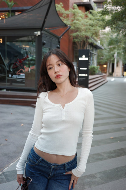 必買BM風☁️ 𝐄𝐯𝐞𝐫𝐲𝐝𝐚𝐲 𝐥𝐨𝐧𝐠 𝐬𝐥𝐞𝐞𝐯𝐞 𝐓𝐨𝐩💌