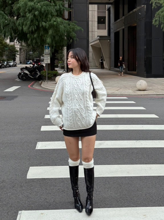 秋冬必備☕️🩶百搭簡約毛呢A字短裙📰