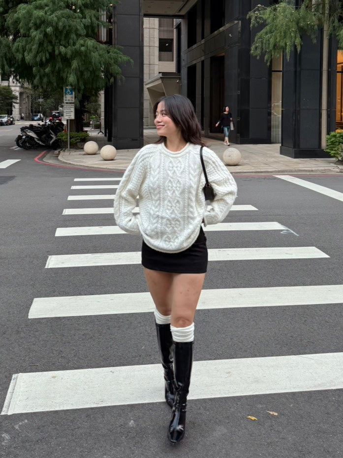 秋冬必備☕️🩶百搭簡約毛呢A字短裙📰